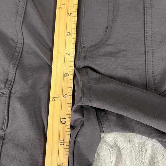 Columbia Capri Pants Women’s Size 10 Gray Outdoor Hiking Active Stretch Nylon - Picture 9 of 9